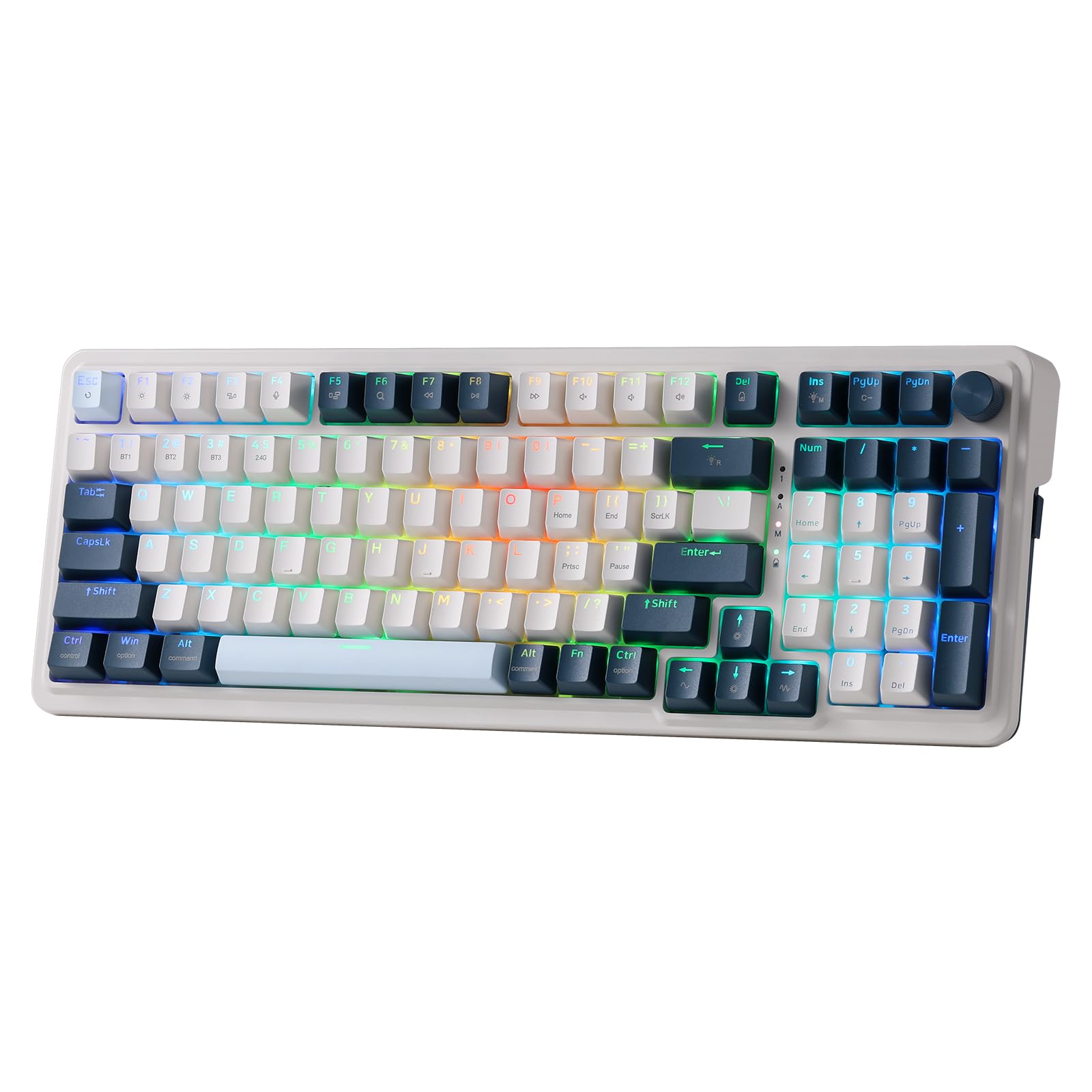 Amazon.com: Redragon K686 PRO 98 Keys Wireless Gasket RGB Gaming